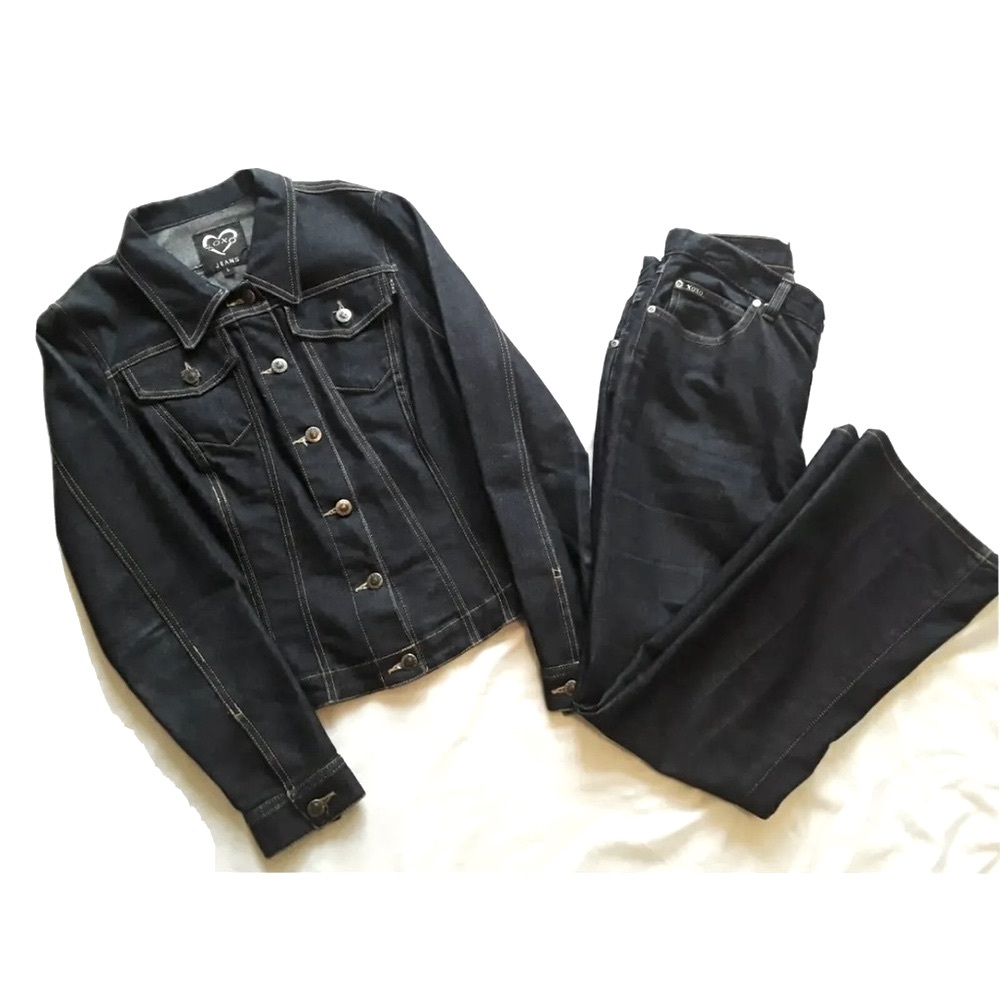 Ladies 2 pc Denim Suit
